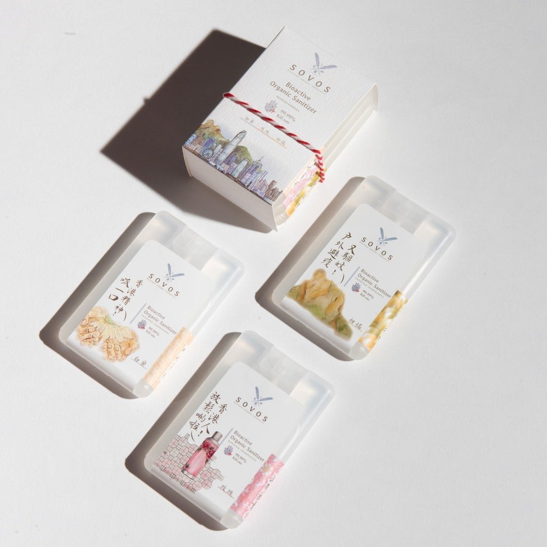 【福袋】香港版有机杀菌喷雾 - 玫瑰 (50ml + 500ml补充) 两件装 - 香薰/精油/线香 - 精油 