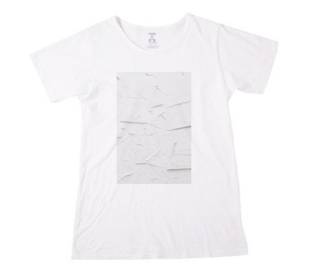 白 100%有机棉T Organic Cotton - 女装 T 恤 - 棉 白色