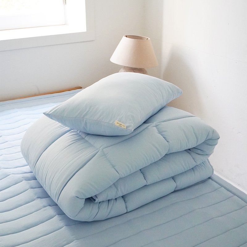 可水洗的软绵绵的韩国被子/四季被子套装 SS,Q/K (4color) - 寝具 - 聚酯纤维 