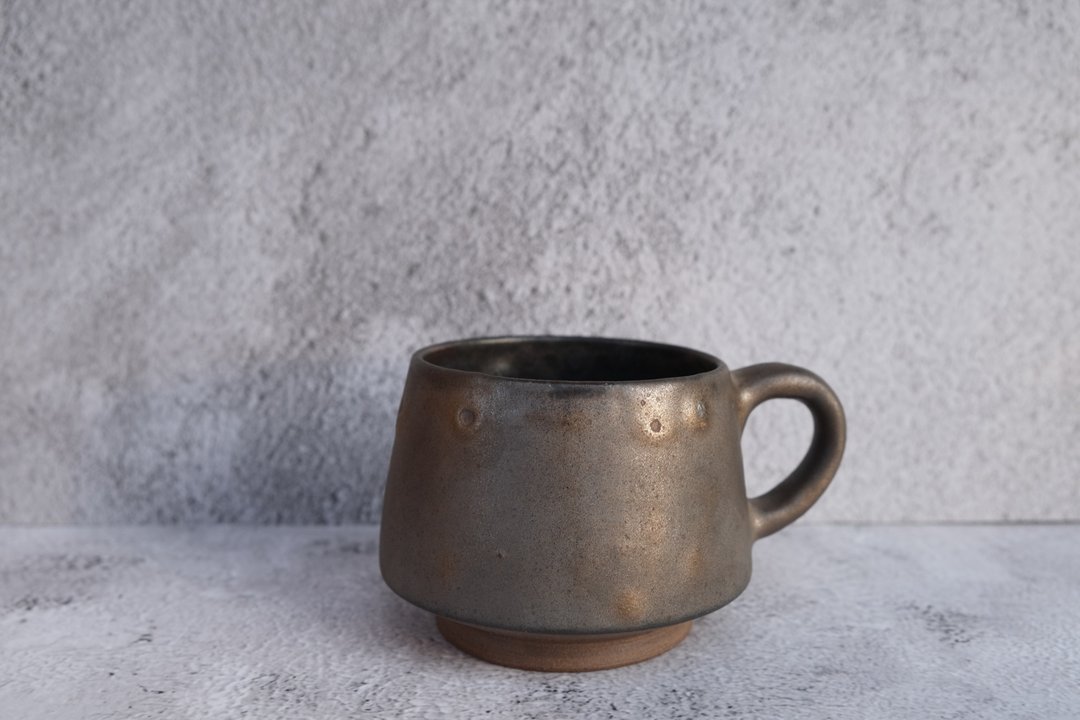 金属质感 - 马克杯 咖啡杯 - 咖啡杯/马克杯 - 陶 黑色