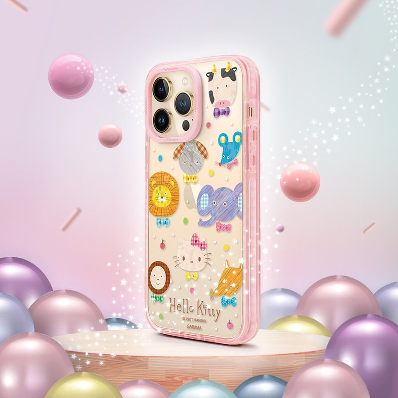 GARMMA Hello Kitty iPhone 14系列 经典款保护壳 可爱伙伴 - 手机壳/手机套 - 塑料 粉红色