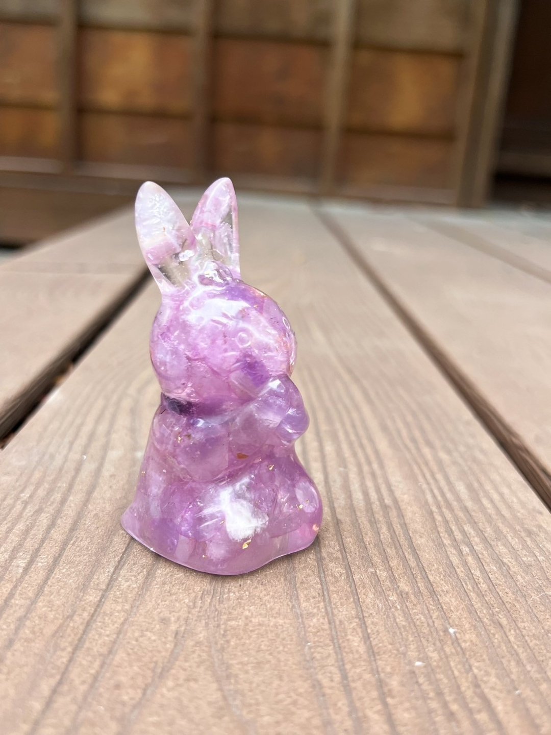 水晶摆饰【乐兔 紫水晶】贵人运 招财 开智慧 增加人缘 - 摆饰 - 水晶 