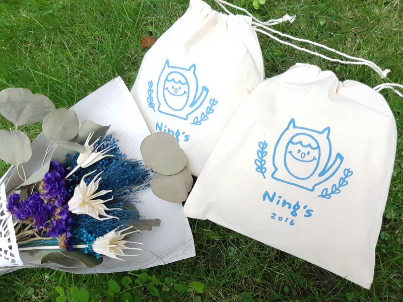 Ning's-束口袋(2入) - 其他 - 纸 