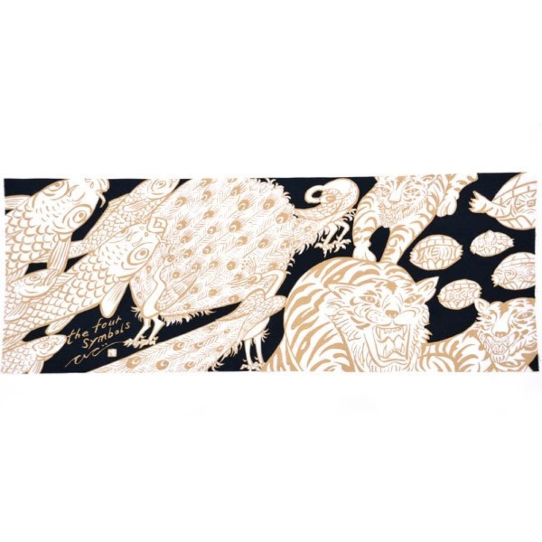 手绢 - The four symbols - 毛巾浴巾 - 棉 金色