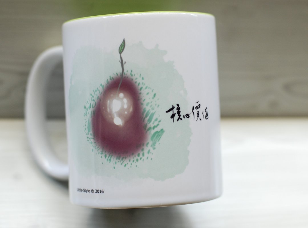 [马克杯]核心价值(定制) - 咖啡杯/马克杯 - 其他材质 绿色