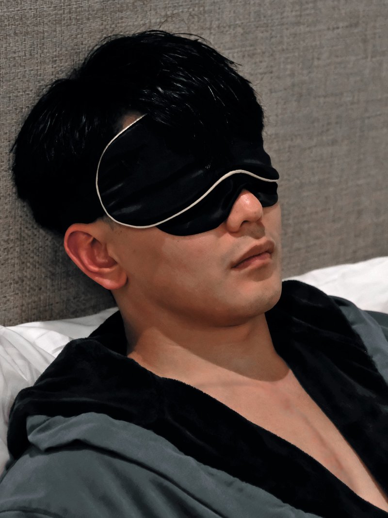 酒店家酣睡眼罩 | 遮光眼罩 | 褪黑激素深层睡眠 - 寝具 - 丝．绢 多色