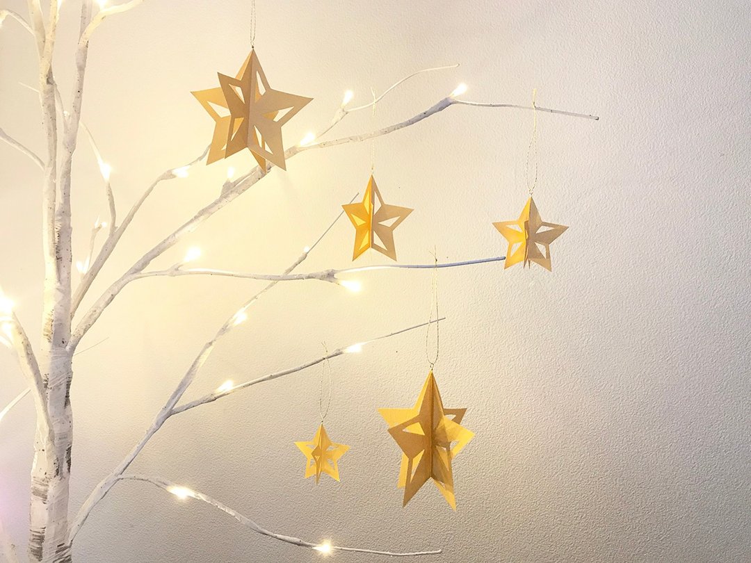 ornament　star3 - 其他 - 纸 黄色
