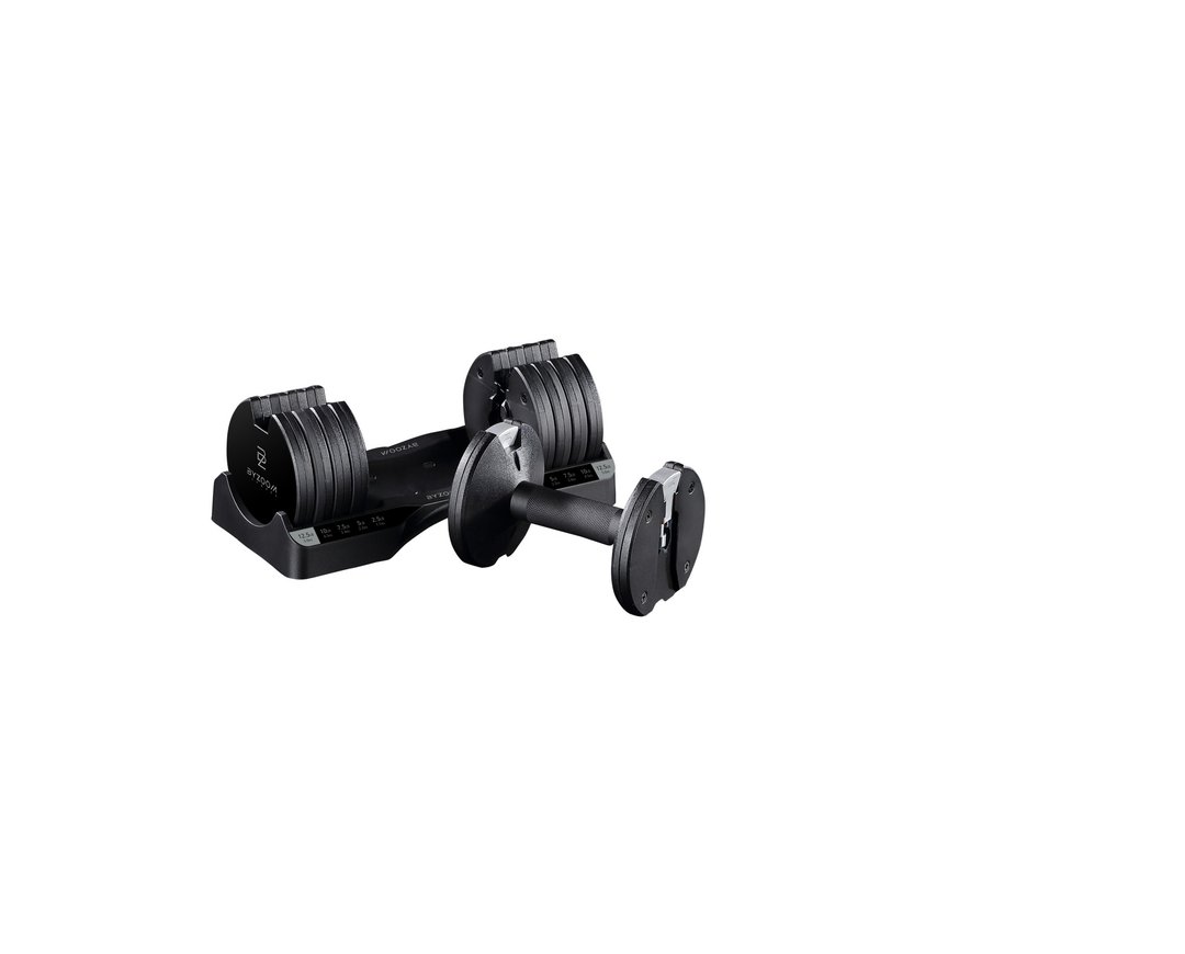 Pure Series 5.6kg(12.5LB) 5段重量 可调式哑铃(黑)-港澳限定版 - 运动/健身用品 - 其他材质 黑色