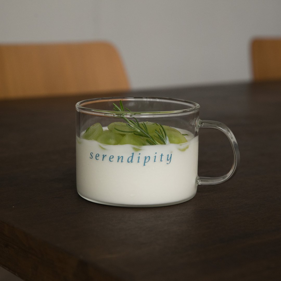 serendipity玻璃马克杯 - 咖啡杯/马克杯 - 玻璃 透明