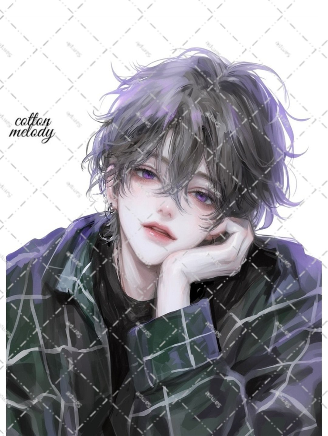 original sticker no.6736 人物贴纸 原创贴纸 人物贴纸 女孩贴纸 原创人物贴纸 - 贴纸 - 纸 