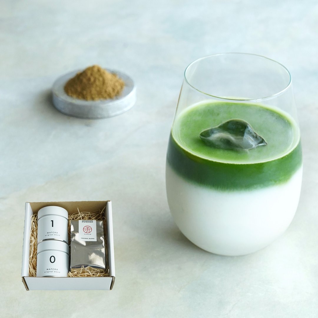 【中秋限定礼盒】京都宇治抹茶/焙茶 品鉴组 - 茶 - 其他金属 