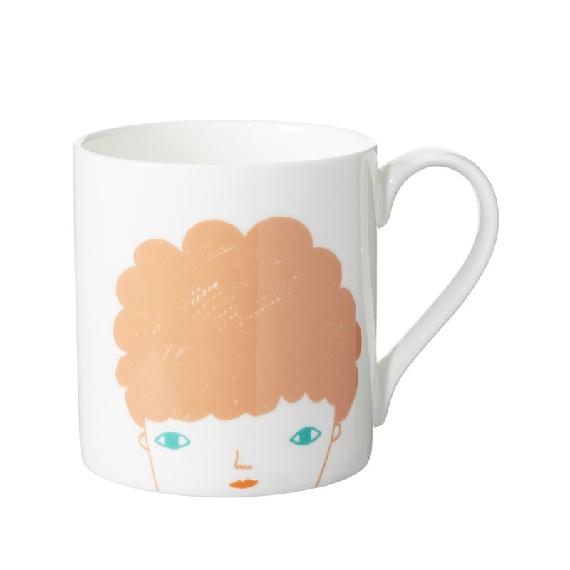 Flo and Alice 骨瓷马克杯 - 咖啡杯/马克杯 - 瓷 白色
