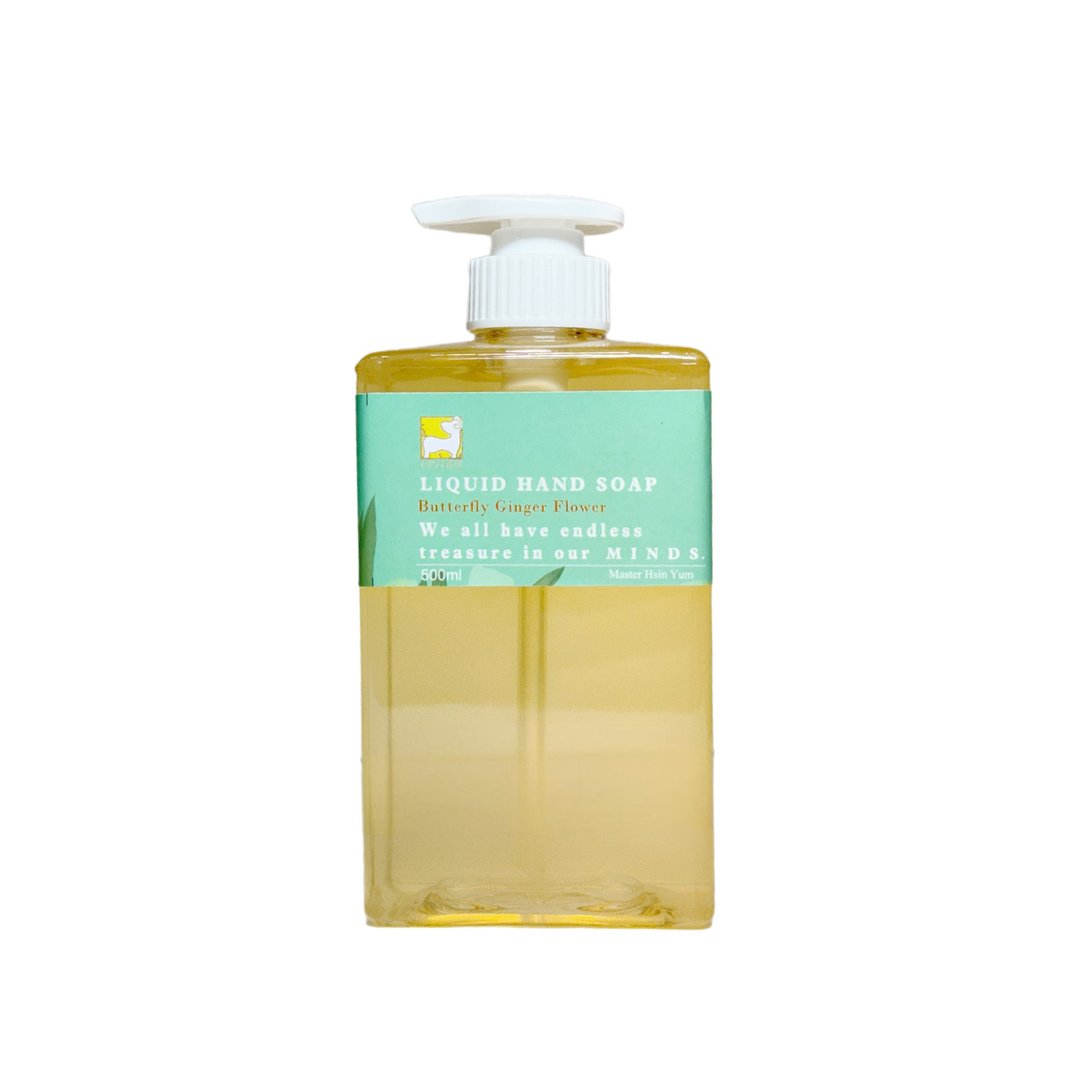 【GIN-GER】蝴蝶白姜花精油洗手乳 500ml - 洗手用品 - 精油 