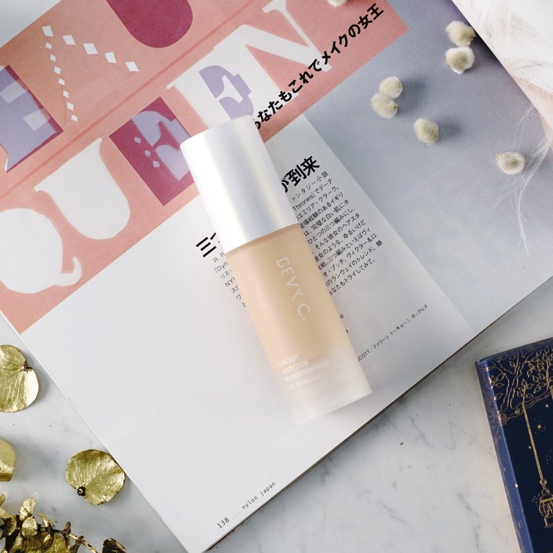 裸纱亲肤透颜粉底液 SPF35 PA+++ (两色) | 物理性防晒、长效保湿 - 防晒 - 其他材质 白色