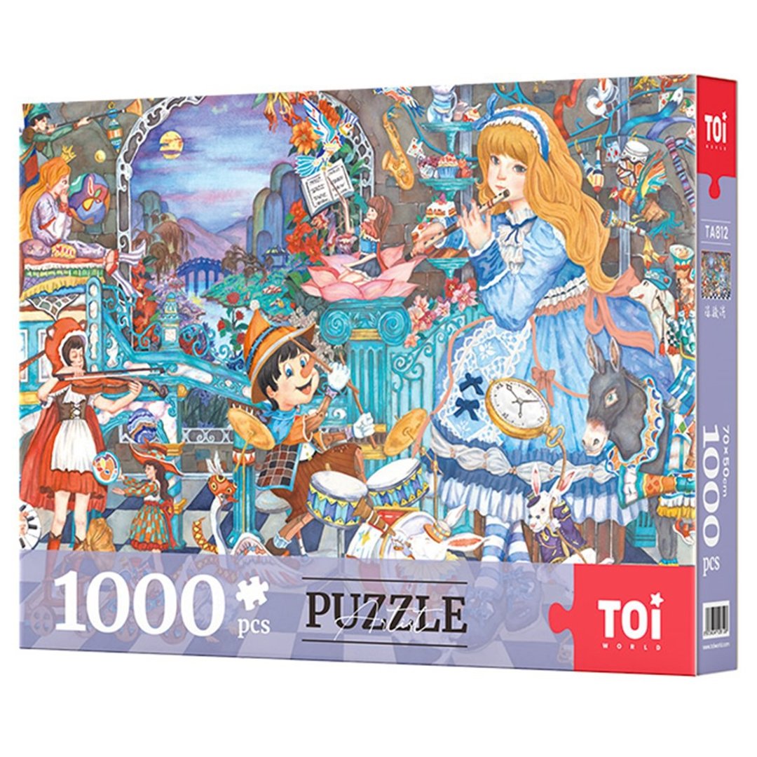 TOi图益 【天鹅堡童幻音乐会】 拼图1000片 插画毕业礼物 - 拼图 - 纸 