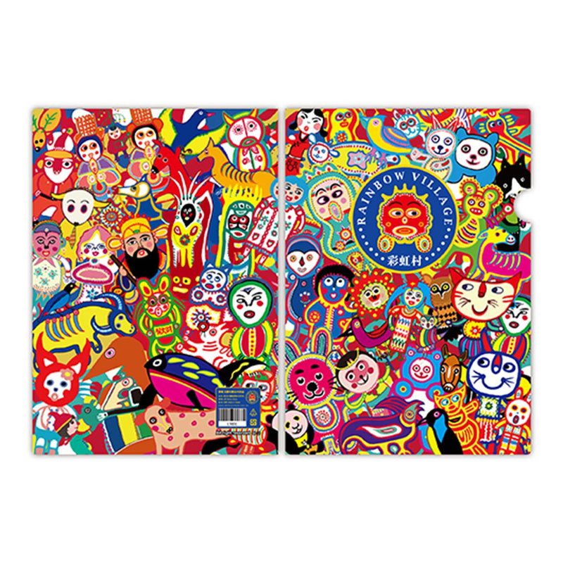 【缤纷派对】A4资料夹 文件夹 L夹 - 文件夹/资料夹 - 塑料 