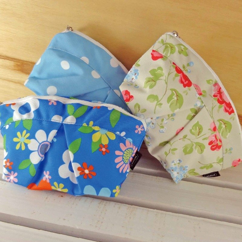 万用化妆包【宝特瓶回收环保纤维织品】 - 化妆包/杂物包 - 环保材料 多色