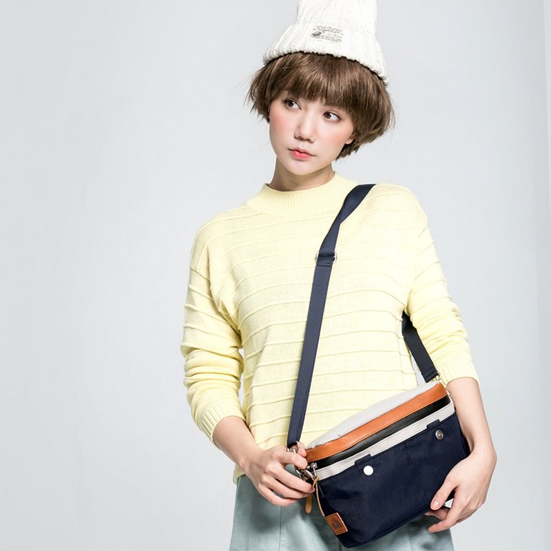 Doughnut 防泼水自由旅人单车包─清新摇滚 - 侧背包/斜挎包 - 防水材质 