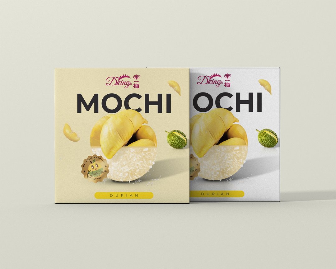 帝一榴 - 大大粒麻糬MOCHI - 各款榴槤鲜果味 - 蛋糕/甜点 - 其他材质 多色