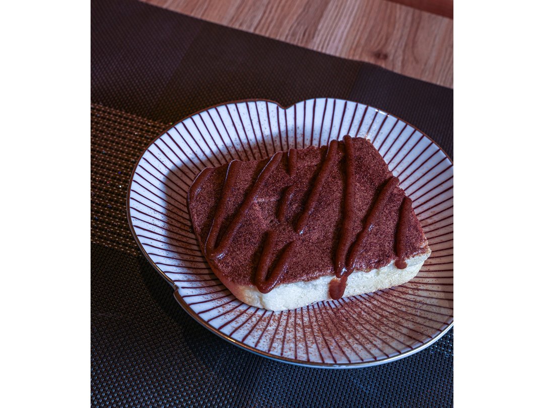 【熟成 炽咖啡】焦糖肉桂奶酥厚片吐司_附焦糖酱 / 5入 - 面包/吐司 - 新鲜食材 咖啡色