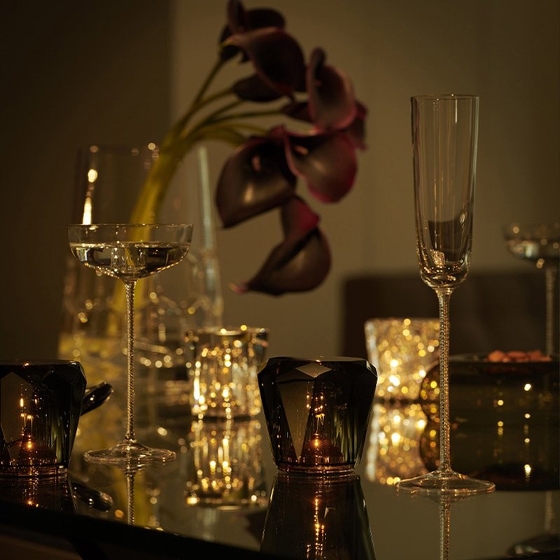 AMBIENTEC |  Xtal Gacrux 水晶玻璃无线桌灯 - 灯具/灯饰 - 玻璃 透明