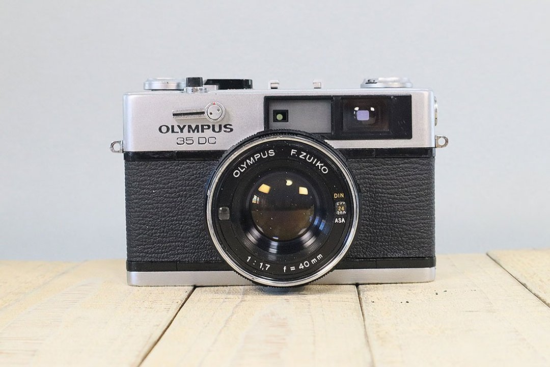 【包邮】【功能完好】复古软片相机 OLYMPUS 35DC S/N187358 P116 - 相机 - 其他金属 黑色