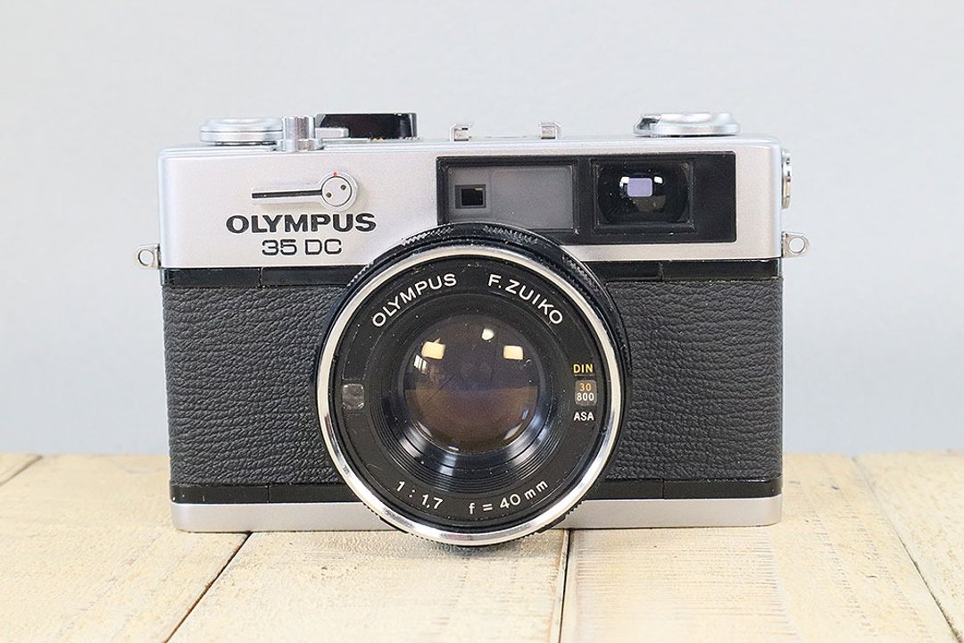 【包邮】【功能完好】老式底片相机 OLYMPUS 35DC S/N102461 P130 - 相机 - 其他金属 黑色
