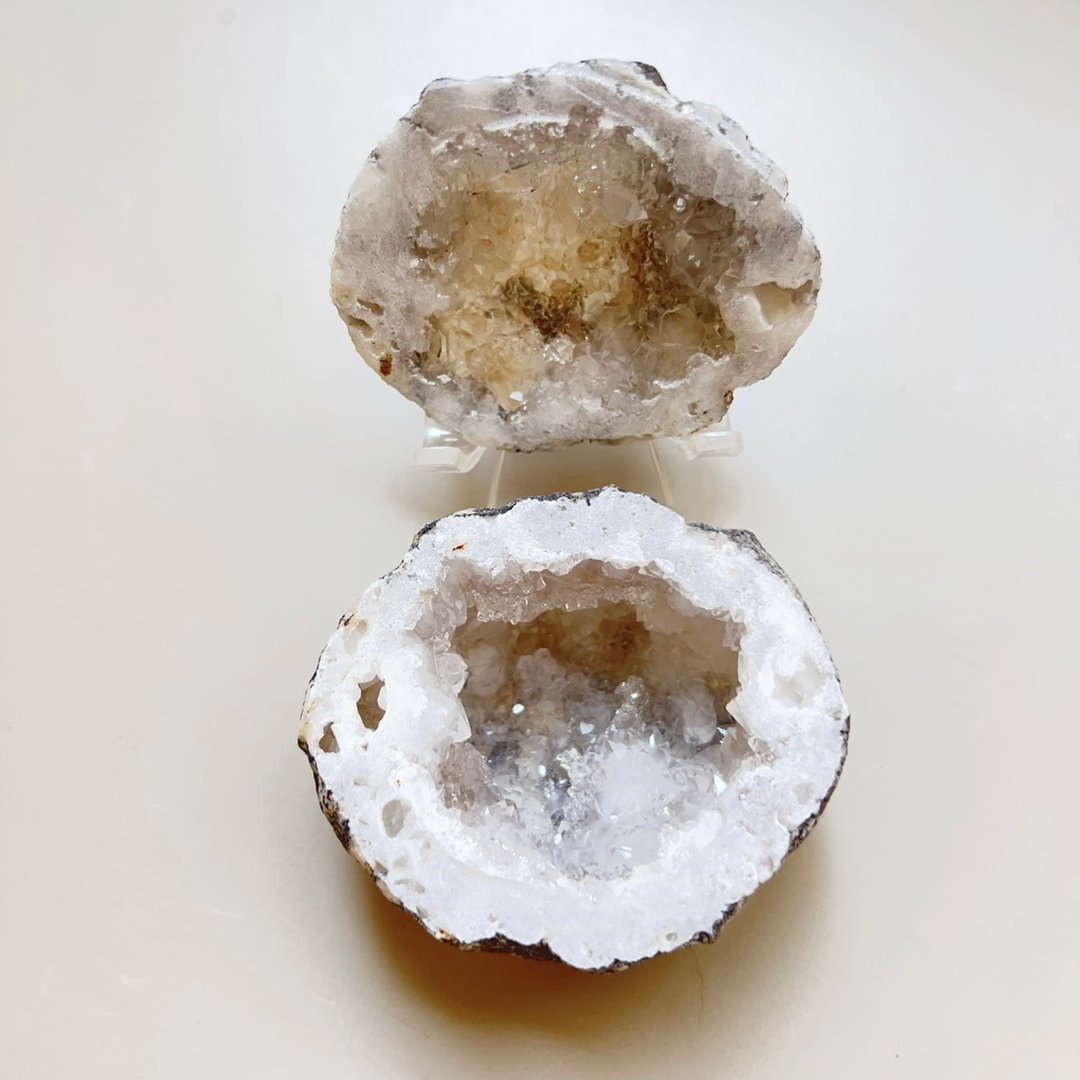S-6 摩洛哥白水晶聚宝盆 - 摆饰 - 水晶 