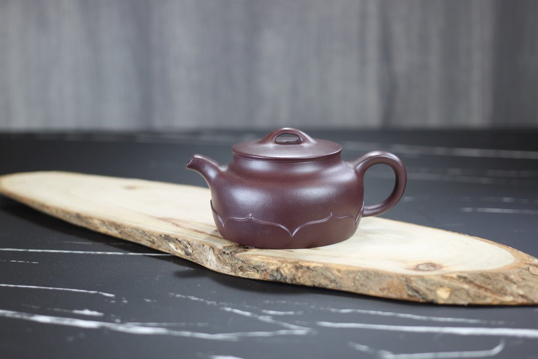 【圣诞礼盒】禅莲 紫泥 宜兴紫砂 赵地制 180ml - 茶具/茶杯 - 陶 
