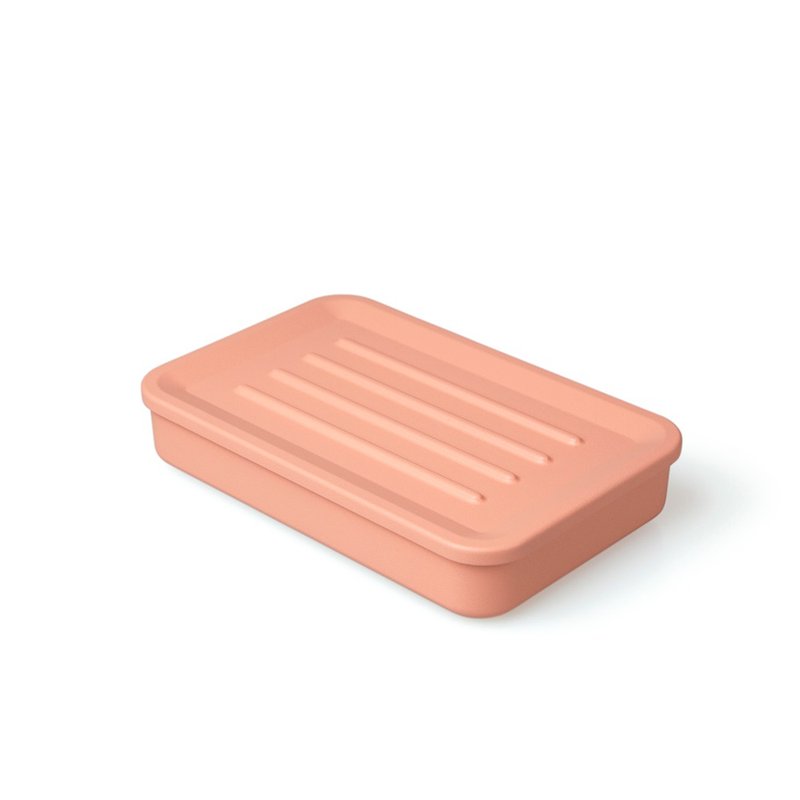 Landscape 地景置物盒－Basic 基本款 ( SunsetOrange 夕阳橙 ) - 收纳用品 - 其他金属 橘色