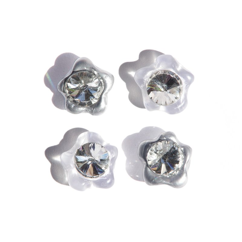 KDNP Cyber Species earrings 网际网物耳环 - 发饰 - 树脂 透明