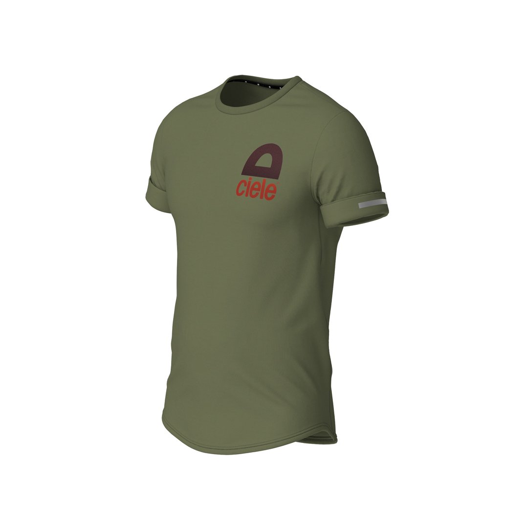 【ciele】NSBTShirt - Espace - Metamars 男 - 男装运动衣 - 其他材质 绿色
