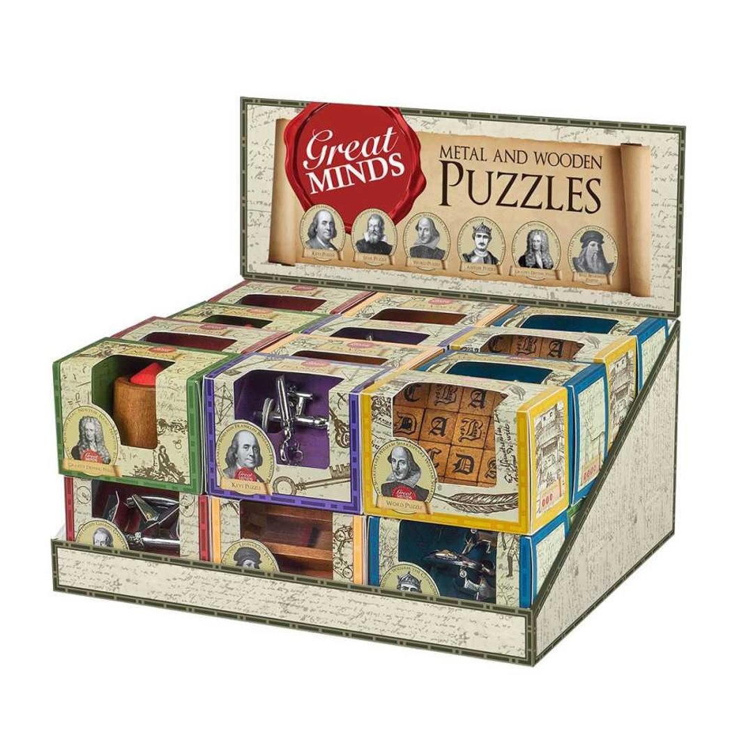 英国Professor Puzzle历史金头脑系列-大人物益智解谜(六款) - 桌游/玩具 - 其他材质 卡其色