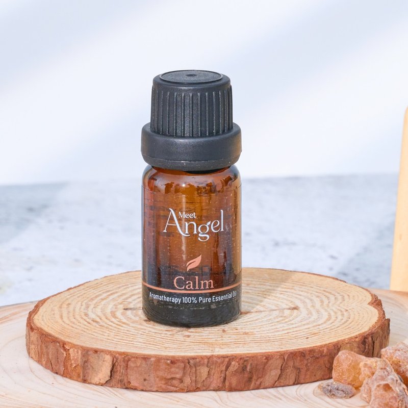 【静心凝神Calm复方精油】重拾平衡正向 树脂调 木质调 - 香薰/精油/线香 - 精油 粉红色