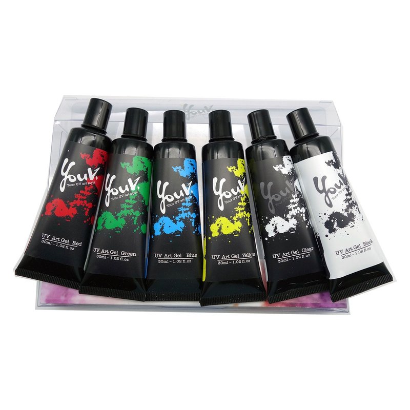 UV彩绘30ML六入套组 - 零件/散装材料/工具 - 其他材质 多色