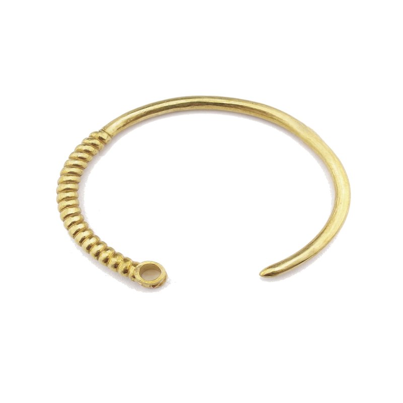 NEW NOISE 音乐饰品实验所-吉他弦手镯  Guitar string bracelet - 手链/手环 - 其他金属 金色