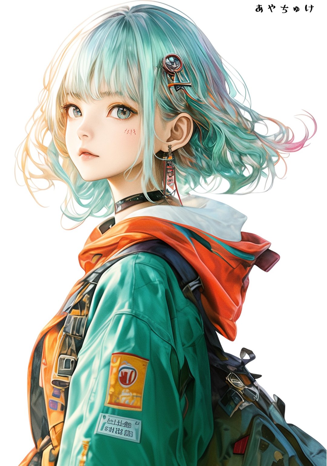 【11月新品】07-105-0110 人物贴纸 冬日女孩 - 贴纸 - 纸 