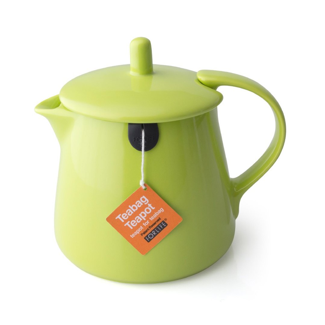 【节日送礼】美国 FORLIFE 茶包壶 - 莱姆绿 (茶包茶壶) - 茶具/茶杯 - 瓷 绿色
