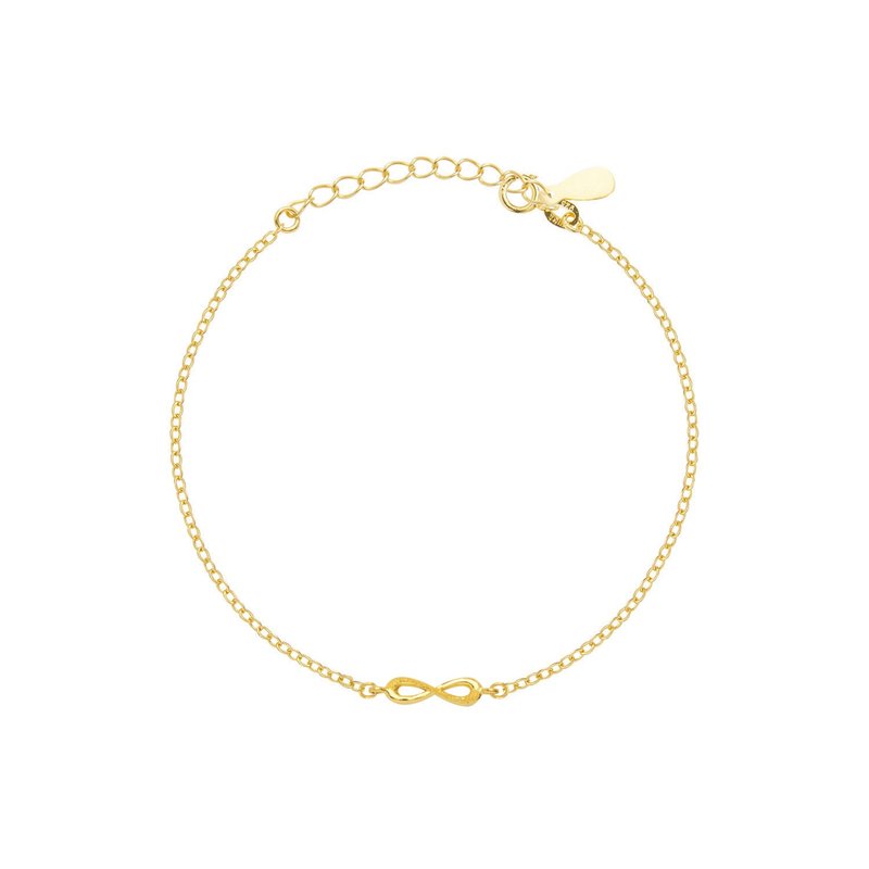 藏宝箱金饰 9999纯金黄金 无限大手链 爱无限 钱财无限 手环 首饰 - 手链/手环 - 24k 金 金色