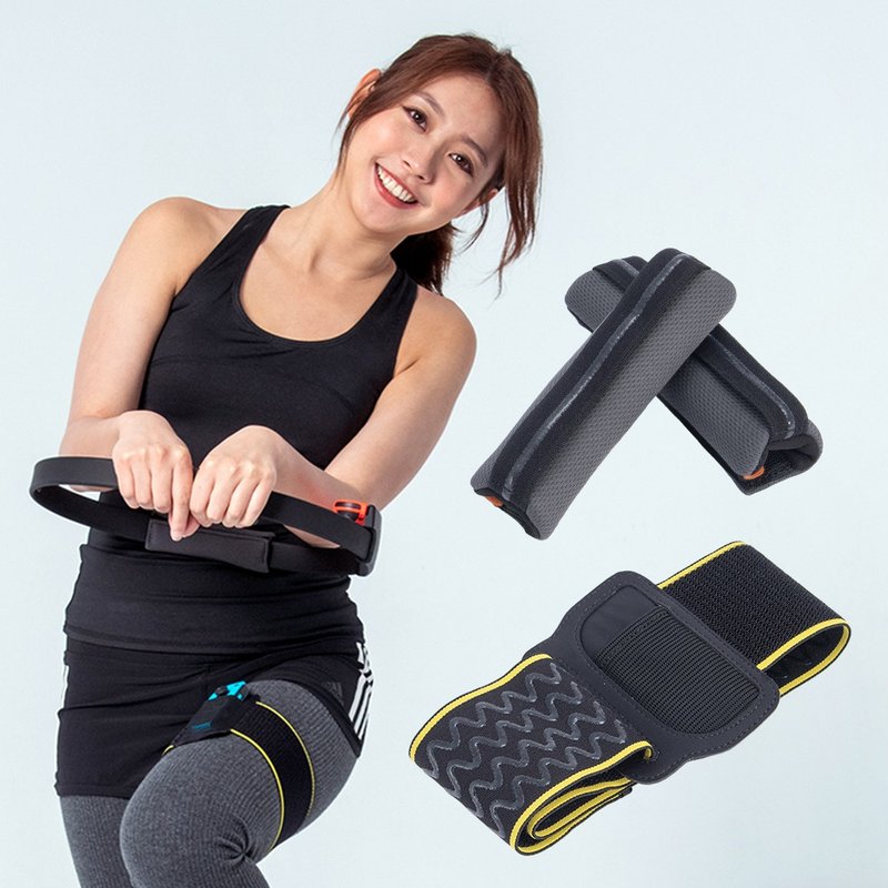 Ring Fit Holder 健身环专业防滑救星(防滑手把套+腿部固定带) - 其他 - 其他材质 黑色