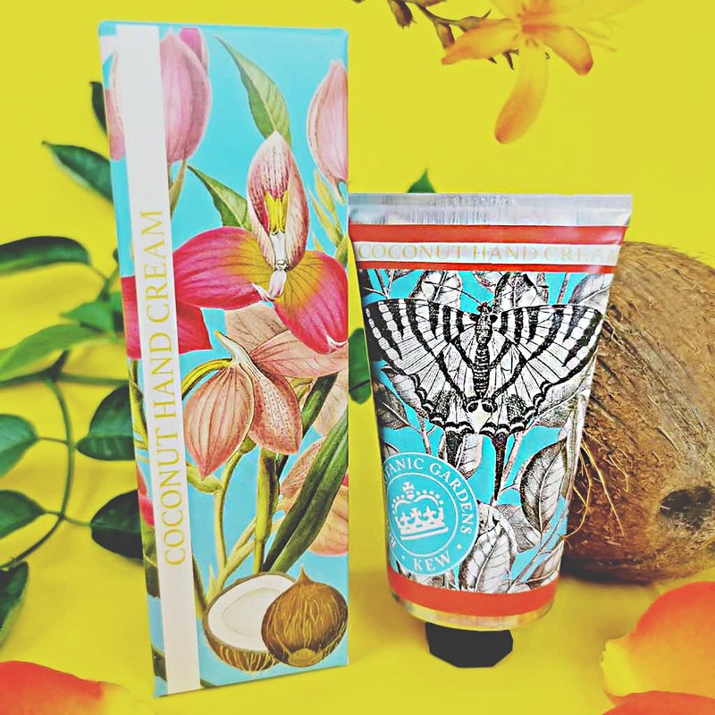 【交换礼物】英国ESC 皇家植物园乳木果油护手霜75ML-椰香 - 手足保养 - 其他材质 