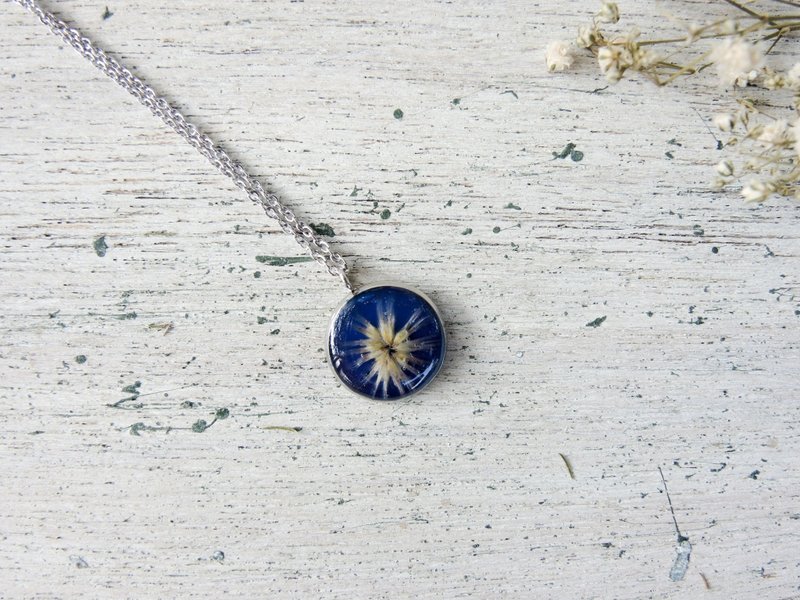 真花项链-芒草星 - 项链 - 植物．花 多色