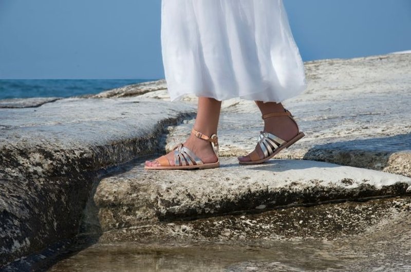 Love From Cyprus订做专属订单Tsung Jo Hsu - 女款休闲鞋 - 真皮 