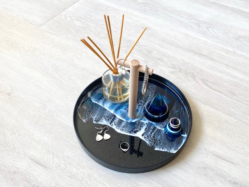 Accessories Display Tray, Midnight Blue, Wedding Gift, Home Gift - 摆饰 - 树脂 蓝色