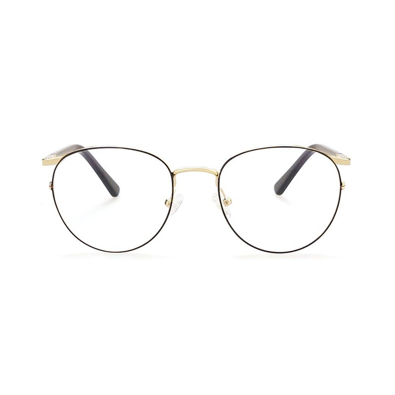 2020-金属复合眼镜│韩国设计师-文青黑金【新款尝鲜价】 - 眼镜/眼镜框 - 贵金属 金色