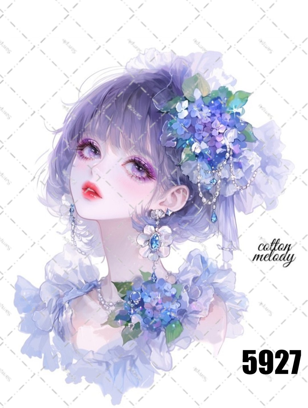 原创贴纸 no.5927 人物贴纸 原创贴纸 人物贴纸 女孩贴纸 原创人物贴纸 - 贴纸 - 纸 