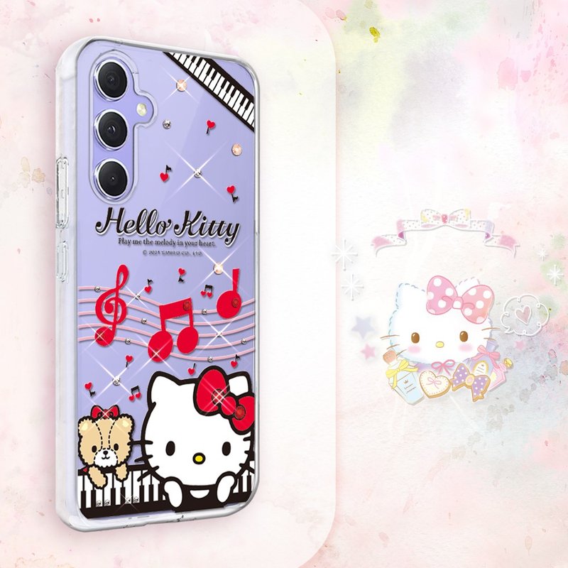 Samsung Galaxy A55/A54/A53/A35 轻薄军规防摔水晶壳-凯蒂协奏曲 - 手机壳/手机套 - 其他材质 多色
