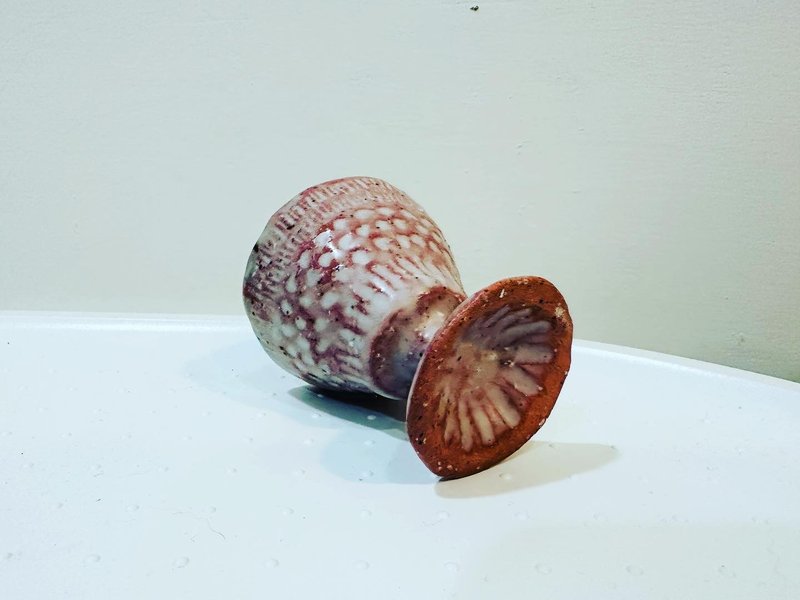 高脚陶杯- 莓 - 其他 - 陶 