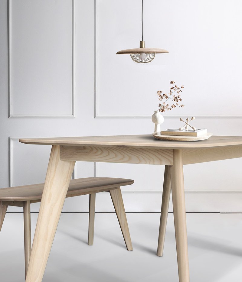 Apollo 实木餐桌 - 餐桌/书桌 - 木头 