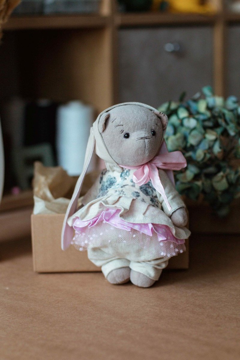 泰迪熊小棕色泰迪熊 - 玩偶/公仔 - 其他材质 咖啡色